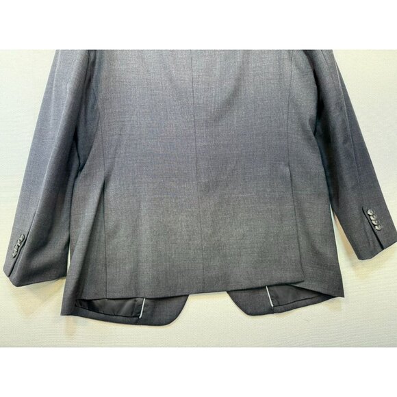 JoS A. Bank Mens 1905 Wool Tailored Fit Blazer Jacket 43R Gray - Picture 11 of 13